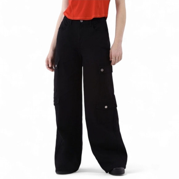NWT No Boundaries Baggy Cargo Pants - Picture 1 of 4